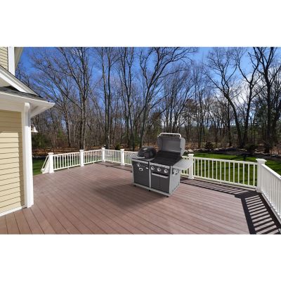 Image showing  Revolution 3-Burner Dual Fuel Propane/Charcoal Grill, 1,030 sq. in., Black