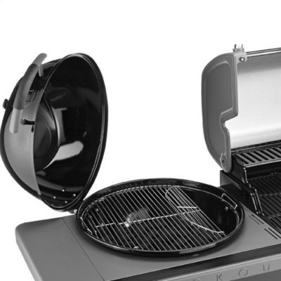Image showing 5 th Coleman Revolution 3-Burner Dual Fuel Propane/Charcoal Grill, 1,030 sq. in., Black