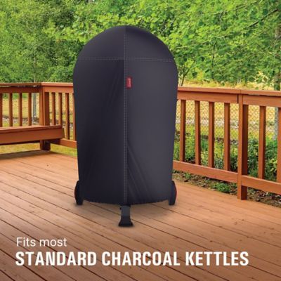 Image showing  Cookout Heavy Duty Cover for 30 in. Kettle Grill, Black