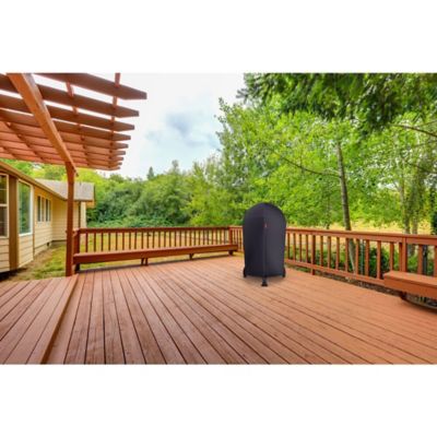 Image showing 6 th Coleman Cookout Heavy Duty Cover for 30 in. Kettle Grill, Black