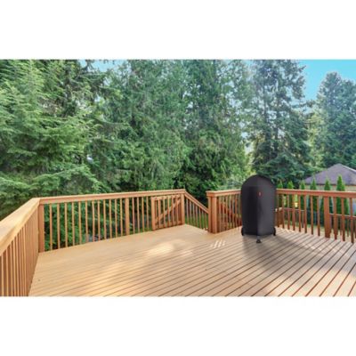 Image showing 7 th Coleman Cookout Heavy Duty Cover for 30 in. Kettle Grill, Black