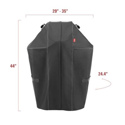 Image showing  Revolution Heavy Duty Cover for 2 Burner Grill, Black