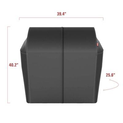 Image showing  Revolution Heavy Dual Cover for 3 Burner Dual Fuel BBQ Grill, Black