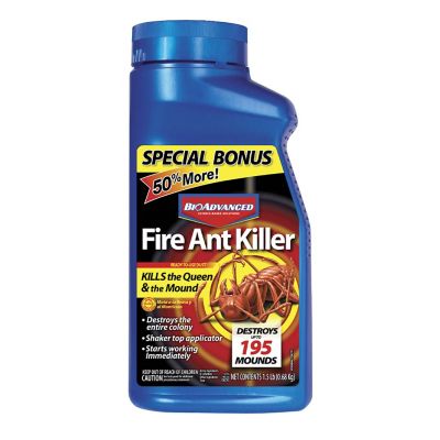 BioAdvanced Fire Ant Killer, Dust, 195 Mounds, 1.5 lbs.