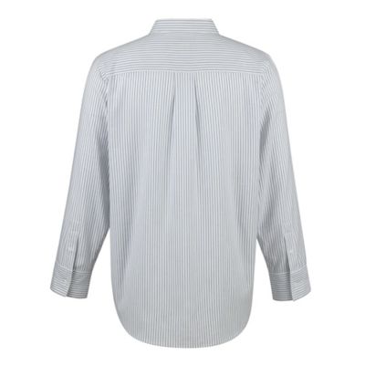 Image showing  Women's Striped Long-Sleeve Button-Down Oxford Shirt