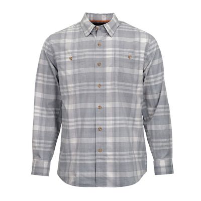 Ridgecut Men's Tech Chambray Plaid Button-Down Shirt