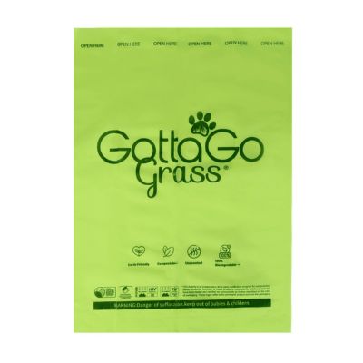 Image showing  Real Grass Pet Potty Pad Refill and Waste Bags