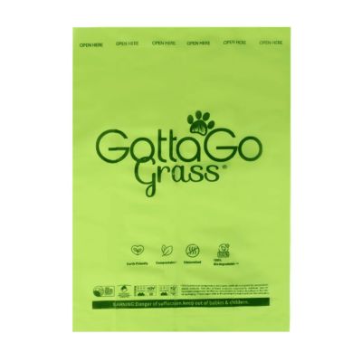 Image showing  Real Grass Pet Potty Pad 2 pk. with Tray and Waste Bags