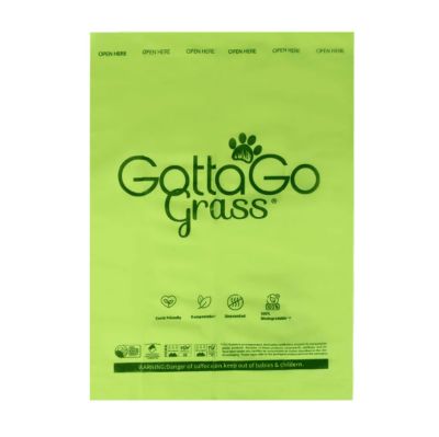 Image showing  Real Grass Pet Potty Pad 2 pk. with Tray and Waste Bag Dispenser