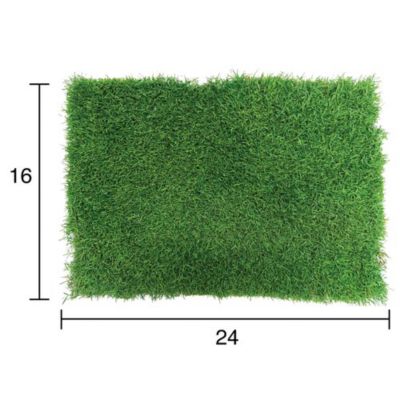 Image showing  Real Grass Small Animal Potty Pad Refill 1 pk. and Waste Bags
