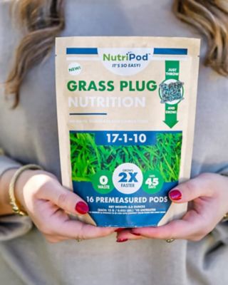 Image showing 5 th SodPods St Augustine Floratam Grass Plugs 64 pk., NutriPod Bundle