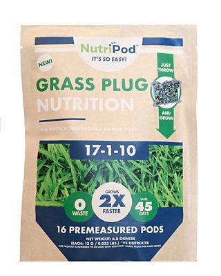 Image showing 1 th SodPods Zoysia Grass Plugs 32 pk., NutriPod Bundle
