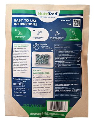 Image showing  Zoysia Grass Plugs 64 pk., NutriPod Bundle