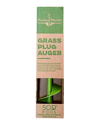 Image showing  St Augustine Seville Grass Plugs 16 pk., SP Power Planter