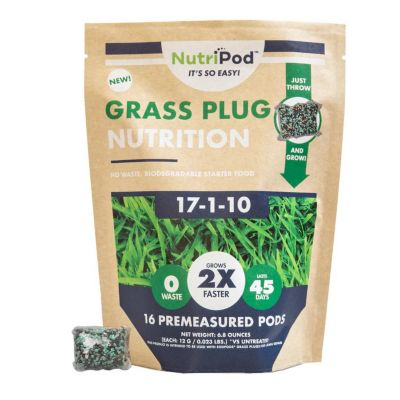 Image showing  St Augustine Floratam Grass Plugs 64 pk., SPPlanter, NutriPod Bundle