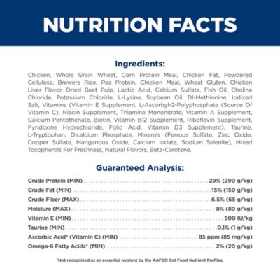 Image showing 6 th Hill's Science Diet Adult Indoor/Outdoor Hairball Control Chicken Recipe Dry Cat Food