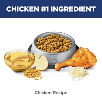 Image showing 4 th Hill's Science Diet Adult Indoor/Outdoor Hairball Control Chicken Recipe Dry Cat Food