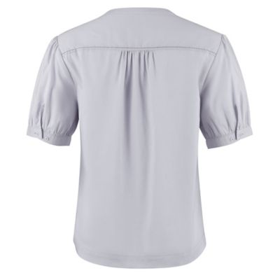 Image showing  Women's Short-Sleeve Puff Popover Blouse