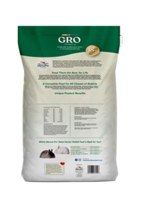 Image showing  Select Series GRO Formula Pelleted Rabbit Food, 50 lb. Bag