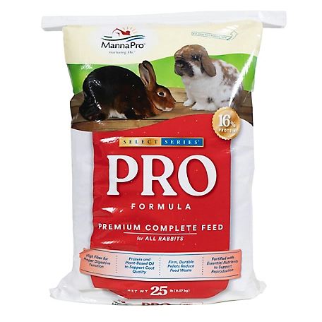 Manna Pro Select Series Pro Formula Rabbit Feed, 25 lb.