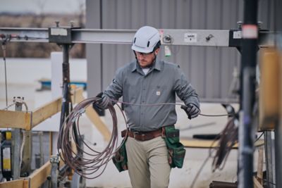 Image showing 5 th Carhartt Men's Force Sun Defender Relaxed Fit Lightweight Long-Sleeve Button-Down Shirt