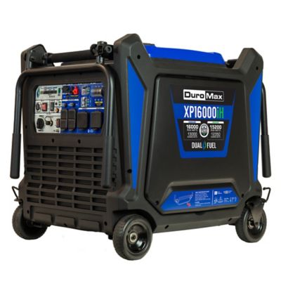 DuroMax XP16000iH 16,000 Watt Dual Fuel Portable Home Power Backup Inverter Generator with CO Alert