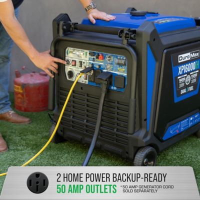 Image showing  16,000/13,000-Watt Dual-Fuel XP16000iH Portable Home Power Backup Inverter Generator, CO Alert