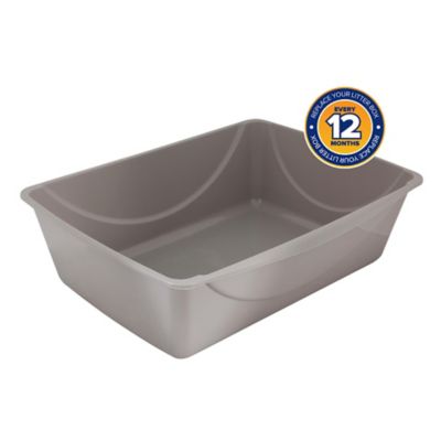 Image showing 7 th Petmate Basic Open Cat Litter Pan, Jumbo