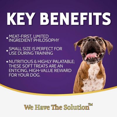 Image showing  Soft Moist Dog Treats Duck Formula Dog Treats, 4 oz.