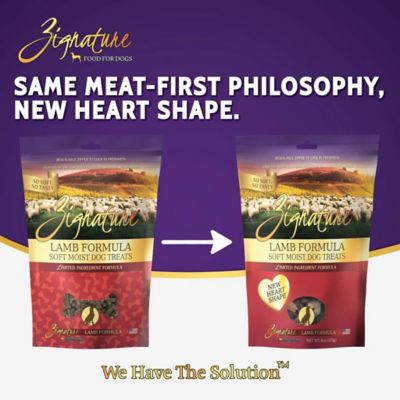 Image showing 1 th Zignature Soft Moist Dog Treats Lamb Formula Dog Treats, 4 oz.