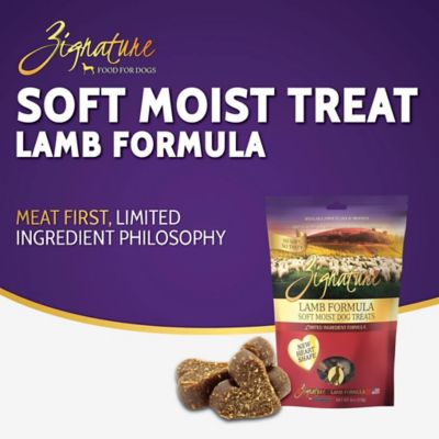 Image showing 2 th Zignature Soft Moist Dog Treats Lamb Formula Dog Treats, 4 oz.