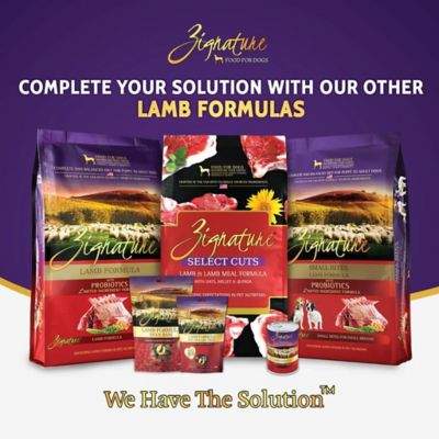 Image showing 6 th Zignature Soft Moist Dog Treats Lamb Formula Dog Treats, 4 oz.