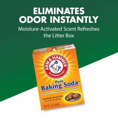 Image showing  Scented Baking Soda Crystal Cat Litter Deodorizer, 20 oz. Box