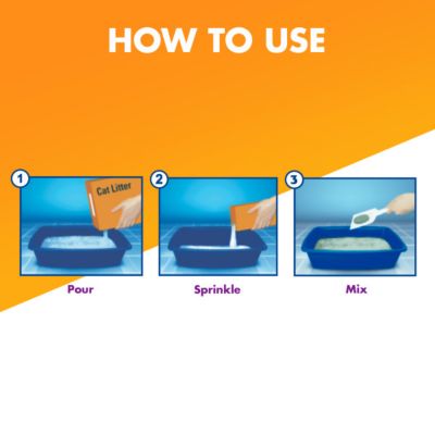 Image showing 7 th Arm & Hammer Scented Baking Soda Crystal Cat Litter Deodorizer, 20 oz. Box