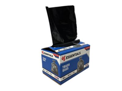 Image showing  30 gal. Black Trash Bags, 40 ct.