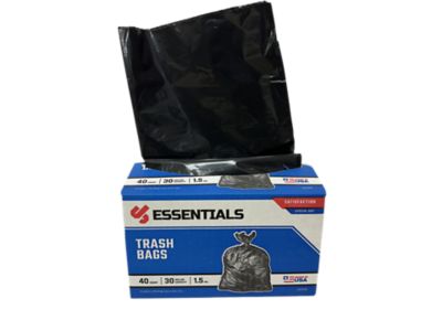 Image showing  30 gal. Black Trash Bags, 40 ct.