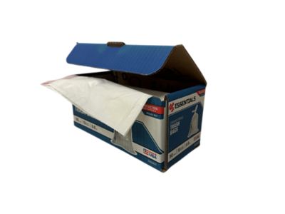 Image showing 5 th JobSmart Essentials Trash Bags 13 Gallon White, 50 ct.