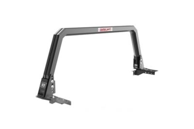 Weather Guard Aluminum Open Frame Headache Rack, Matte Black