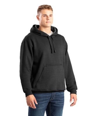 Image showing  Men's Zippered Pocket Hooded Pullover Sweatshirt