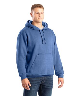 Berne Men's Zippered Pocket Hooded Pullover Sweatshirt