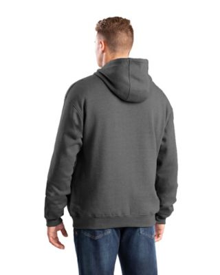 Image showing 1 th Berne Men's Zippered Pocket Hooded Pullover Sweatshirt