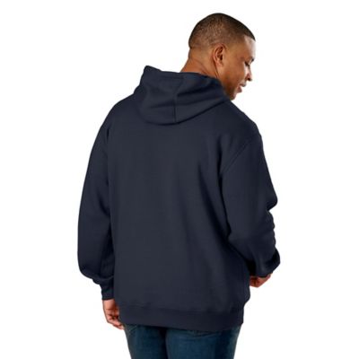 Image showing 1 th Berne Men's Zippered Pocket Hooded Pullover Sweatshirt