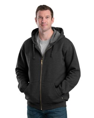 Berne Men's Full-Zip Hooded Sweatshirt