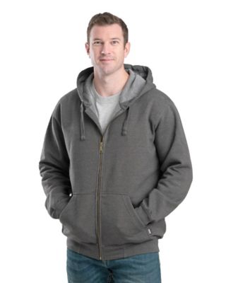 Berne Men's Full-Zip Hooded Sweatshirt