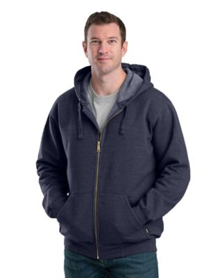 Berne Men's Full-Zip Hooded Sweatshirt