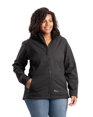 Berne Women's Softshell Hooded Jacket