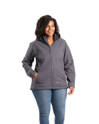 Berne Women's Softshell Hooded Jacket