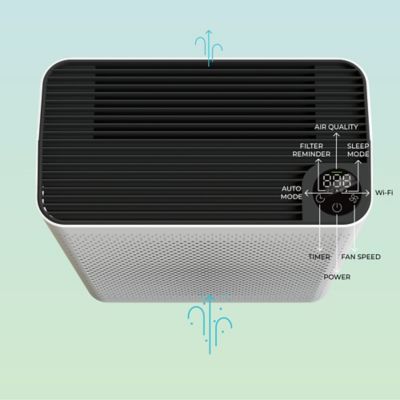 Image showing  WIFI Air Purifier, VP-120-WI, White