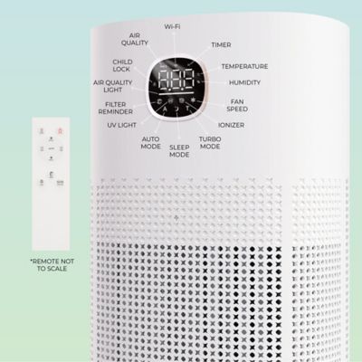 Image showing  WIFI Air Purifier, VP-300-WI, White
