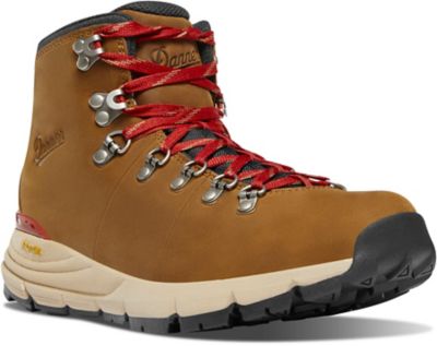 Image showing  Women's Mountain 600 Leaf 4.5 in. Grizzly Brown, Rhodo Red Gore-Tex Hiking Boot